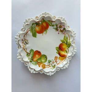 VTG MZ Austria Scalloped Edge Fruit Bowl